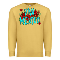 Antique Gold viva mexico long live mexico Premium Sweatshirt - Jasminsmagicworld
