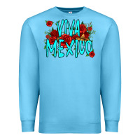 Ocean Blue viva mexico long live mexico Premium Sweatshirt - Jasminsmagicworld