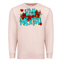 Pale Pink viva mexico long live mexico Premium Sweatshirt - Jasminsmagicworld