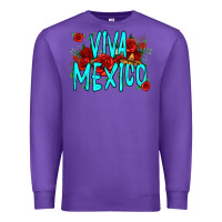 Purple viva mexico long live mexico Premium Sweatshirt - Jasminsmagicworld