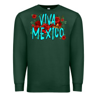 Sports Green viva mexico long live mexico Premium Sweatshirt - Jasminsmagicworld