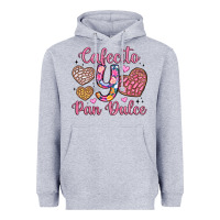 Heather Grey cafecito y pan dulce Heavyweight Hoodie - Artiststas