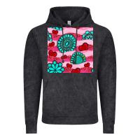 Valentines Day Turquoise Gemstone  And Hearts Vintage Hoodie | Teevron