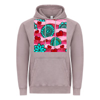 Vintage Zinc valentines day turquoise gemstone  and hearts Vintage Hoodie - BundleAndBundleShop