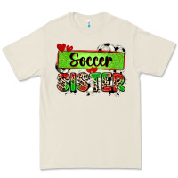 Bone soccer sister with leopard Premium Tee - Zillion Design Studio