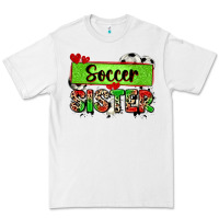 White soccer sister with leopard Premium Tee - Zillion Design Studio
