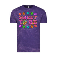 Cloud Purple sweet to be candy Vintage Tee - AdoDesignShop