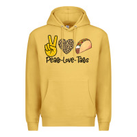 Antique Gold Peare Love Tacos Premium Hoodie - Bettercallsaul