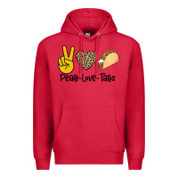 Cardinal Peare Love Tacos Premium Hoodie - Bettercallsaul