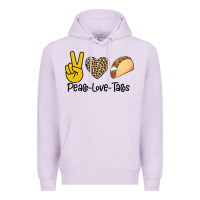 Lilac Peare Love Tacos Premium Hoodie - Bettercallsaul