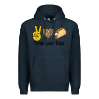 Navy Peare Love Tacos Premium Hoodie - Bettercallsaul