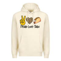 Sandshell Peare Love Tacos Premium Hoodie - Bettercallsaul