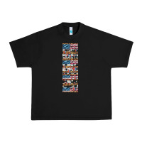Usa Flag And Western Patterns  Penwraps Urban Heavy Tee | Teevron