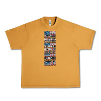 Peanut Butter usa flag and western patterns  penwraps Urban Heavy Tee - Artiststas