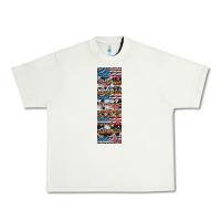 Pistachio usa flag and western patterns  penwraps Urban Heavy Tee - Artiststas