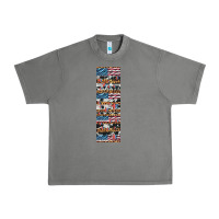 Tornado usa flag and western patterns  penwraps Urban Heavy Tee - Artiststas