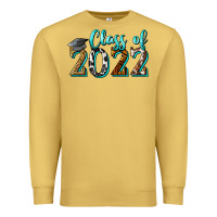 Antique Gold class of 2022 graduation Premium Sweatshirt - BarkalooDesign