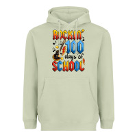 Matcha rockin' 100 days of school Heavyweight Hoodie - Artiststas