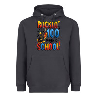 Smoke rockin' 100 days of school Heavyweight Hoodie - Artiststas