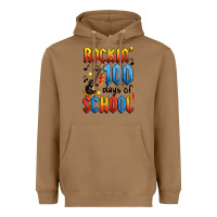 Toasted Coconut rockin' 100 days of school Heavyweight Hoodie - Artiststas