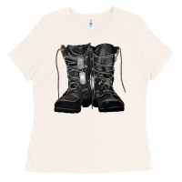 Bone soldier boots Ladies Tee - RanaPortraitStore