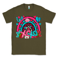 Army Green xo xo rainbow valentine Classic Tee - NancyCooperArtShop