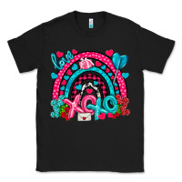 Black xo xo rainbow valentine Classic Tee - NancyCooperArtShop