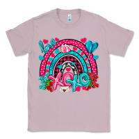 Lilac xo xo rainbow valentine Classic Tee - NancyCooperArtShop