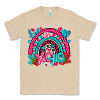 Mushroom xo xo rainbow valentine Classic Tee - NancyCooperArtShop