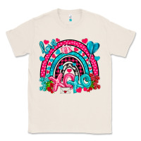 Natural xo xo rainbow valentine Classic Tee - NancyCooperArtShop