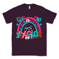Plum xo xo rainbow valentine Classic Tee - NancyCooperArtShop