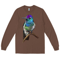 Chestnut Rivoli`s Hummingbird Long Sleeve Tee - LillyAllenDesigns