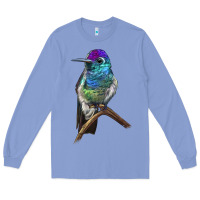 Colony Blue Rivoli`s Hummingbird Long Sleeve Tee - LillyAllenDesigns