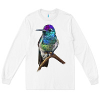 White Rivoli`s Hummingbird Long Sleeve Tee - LillyAllenDesigns