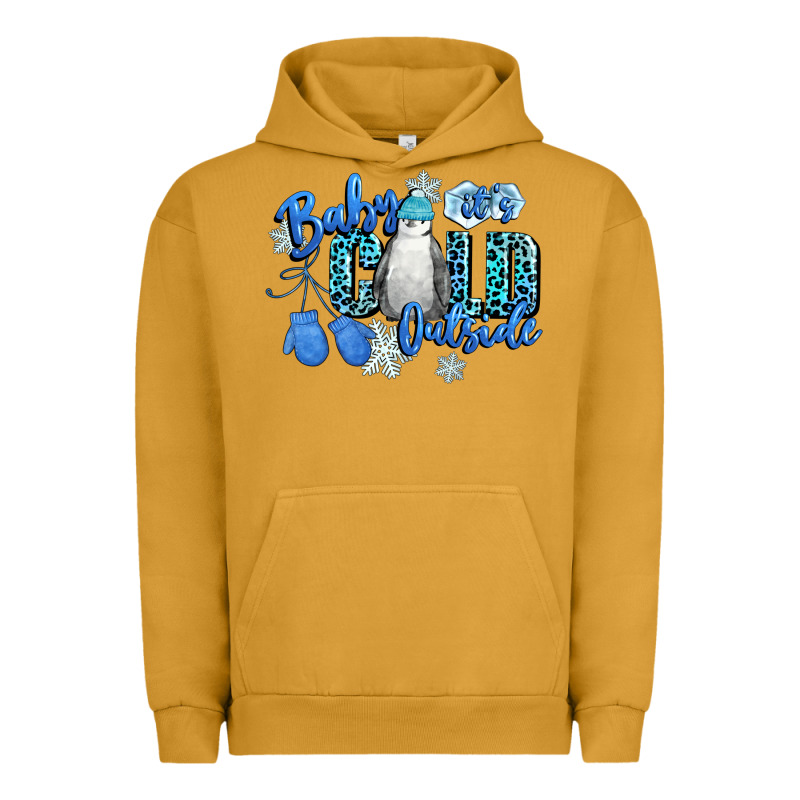 Baby Its Cold Outside Urban Hoodie by CowGirlArtShop | Teevron