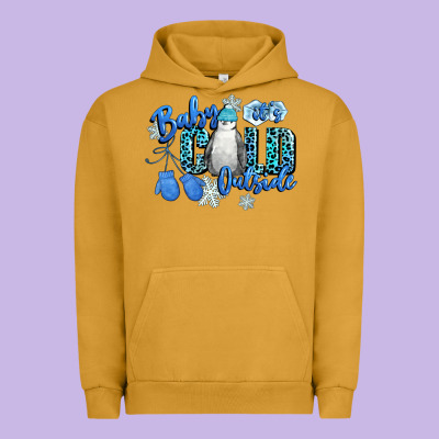 Baby Its Cold Outside Urban Hoodie Designed By Cowgirlartshop