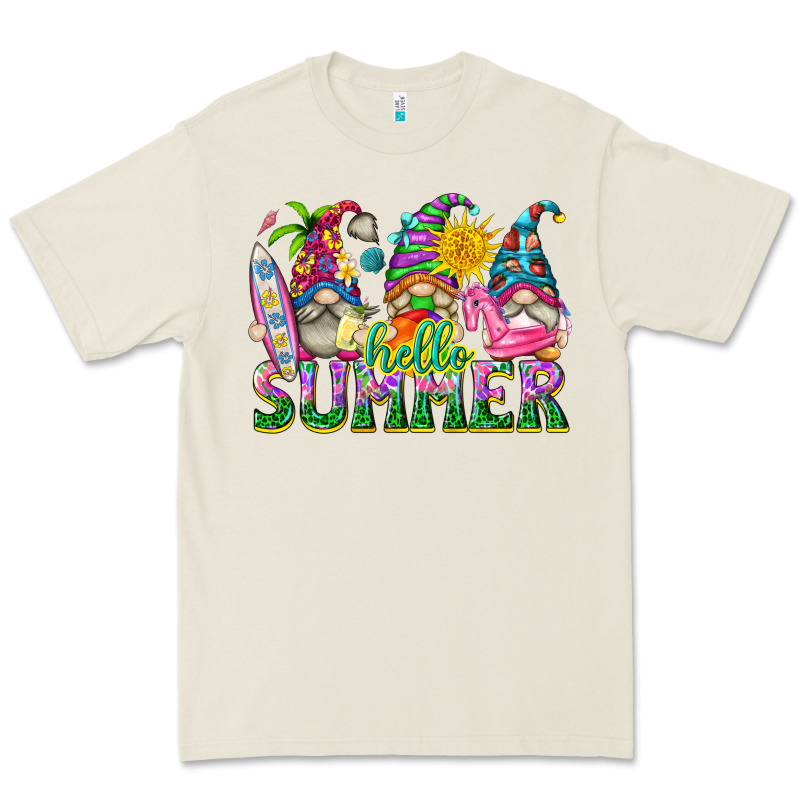 Hello Summer Gnome Premium Tee by texasbilliewilder | Teevron