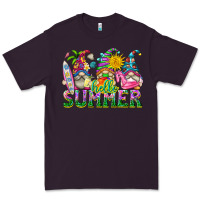 Plum hello summer gnome Premium Tee - texasbilliewilder