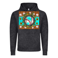 Vintage Arctic baseball turquoise sunflower Vintage Hoodie - JahusDesignShop