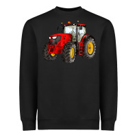Black western farm tractor red Heavyweight Sweatshirt - Artiststas