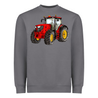 Storm western farm tractor red Heavyweight Sweatshirt - Artiststas