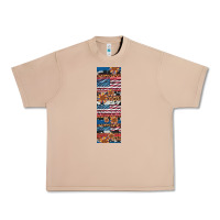 Burro usa flag and western patterns  penwraps Urban Heavy Tee - Artiststas