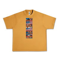 Peanut Butter usa flag and western patterns  penwraps Urban Heavy Tee - Artiststas