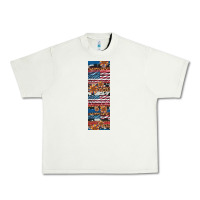 Pistachio usa flag and western patterns  penwraps Urban Heavy Tee - Artiststas