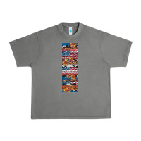 Tornado usa flag and western patterns  penwraps Urban Heavy Tee - Artiststas