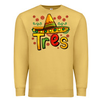Antique Gold tres my third mexican birthday Premium Sweatshirt - Jasminsmagicworld
