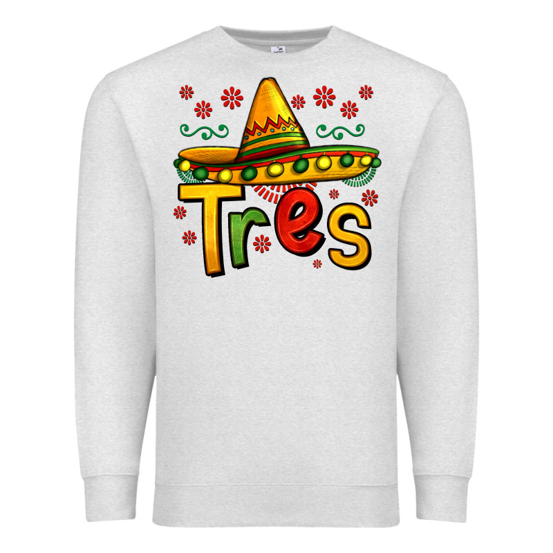Tres My Third Mexican Birthday Premium Sweatshirt by Jasminsmagicworld | Teevron