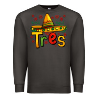 Smoke tres my third mexican birthday Premium Sweatshirt - Jasminsmagicworld