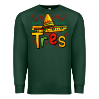 Sports Green tres my third mexican birthday Premium Sweatshirt - Jasminsmagicworld