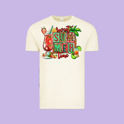 Sweet Summer Time Margarita Vintage Tee Designed By Jasminsmagicworld